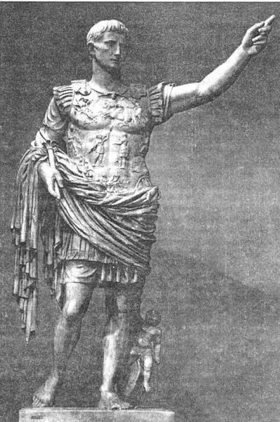 Статуя Августа в виде полководца Вилла Ливии у Прима Порта Рим Статуя - фото 1
