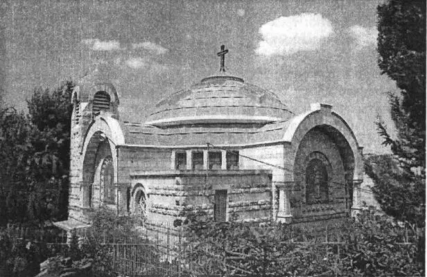 Церковь Св Петра в Галликанту Крипта со статуей спящей Марии в Церкви - фото 70