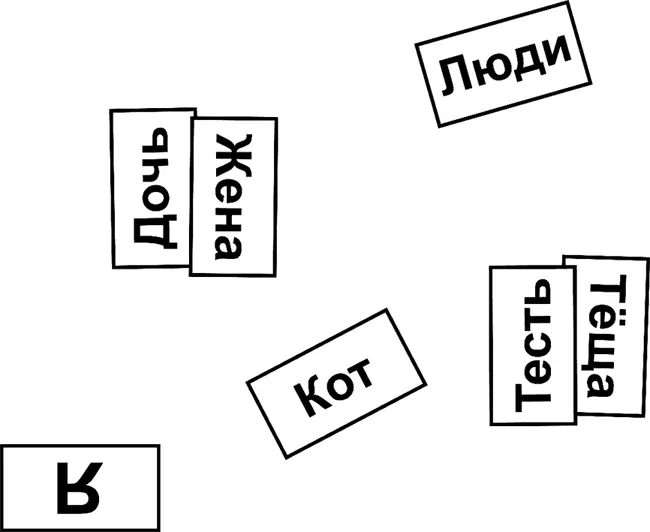 Т На исходную Теперь положим карточку жена поверх карточки я К - фото 26