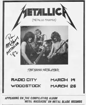 Афиша The Young Metal Attack Новая металлическая атака появившаяся - фото 11