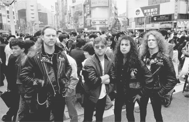 Первый тур с Ньюстедом Metallica в Японии куда группа отправилась - фото 25