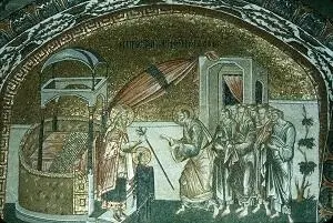 Обручение Марии с Иосифом КахриэДжами Мозаика XIV в Возможно к той же - фото 52