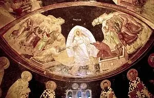 Сошествие Христа во ад КахриэДжами Фреска XIV в Единственной в своем роде - фото 64