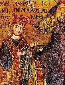 Вильгельм II коронуемый Христом Мозаика МонРеале Богатейшее собрание окладов - фото 66