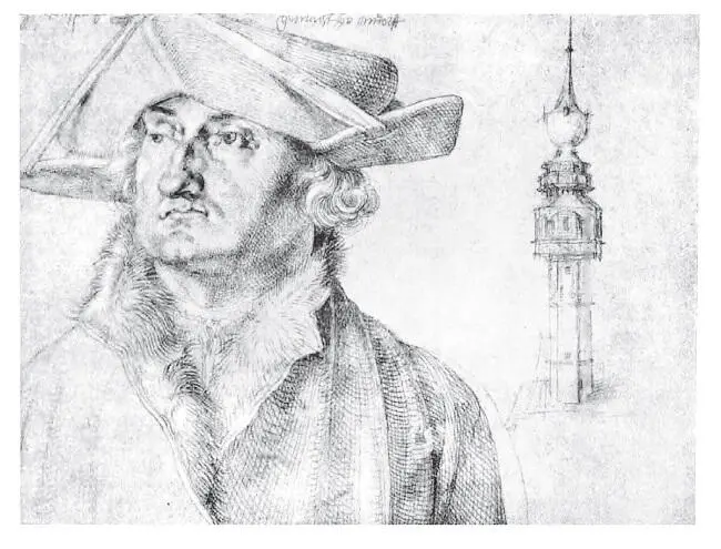 Портрет Лазаруса фон Равенсбурга Справа башенка дома Арта ван Льере в - фото 144