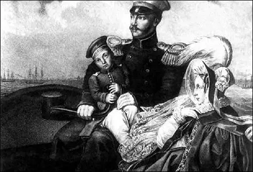Николай I императрица Александра Федоровна и великий князь Константин - фото 32