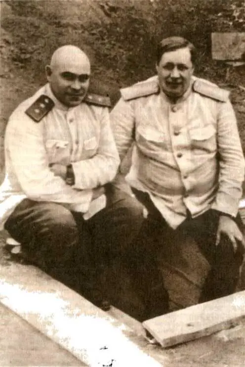 К А Гуров и Ф И Толбухин 1943 г К концу второго дня наступления - фото 34
