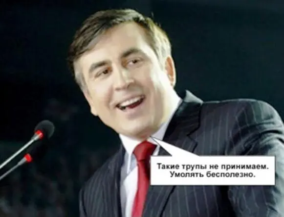 Рис 25А На фото Правильный М Саакашивили не пустивший труп преступника в - фото 1