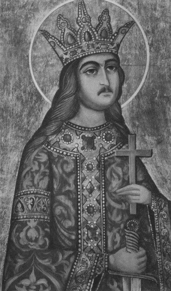 Господарь Стефан Великий Молдавская икона Развалины дворца Дракулы в - фото 10