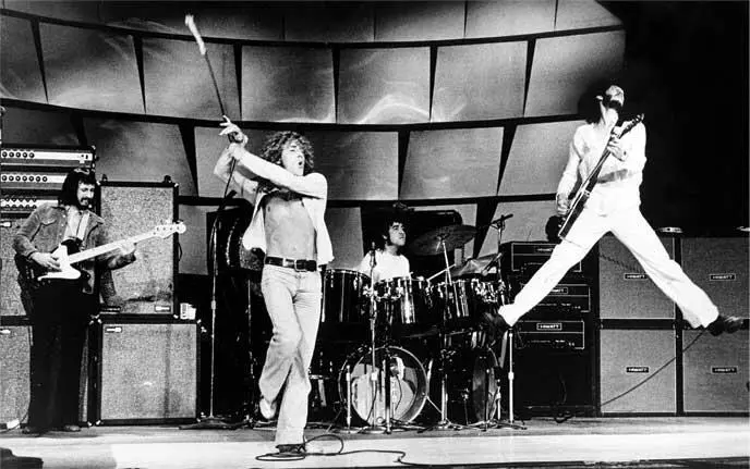 Репетиции в Англии перед турне Quadrophenia 1973 The Who вместе с Китом - фото 46
