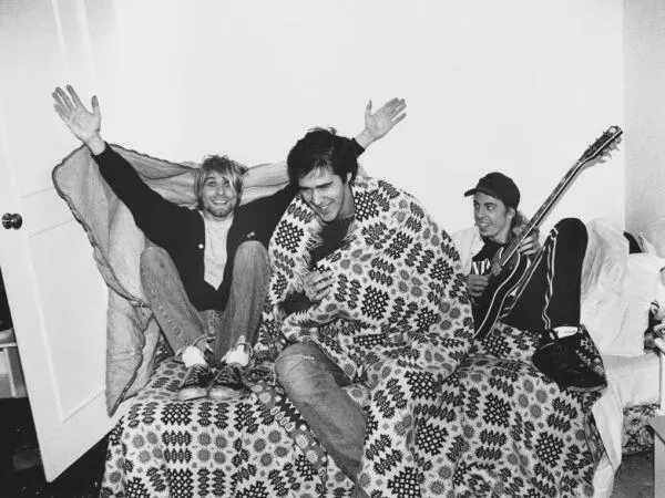 Nirvana Редингский фестиваль 23 августа 1991 года В Nirvana на том - фото 33