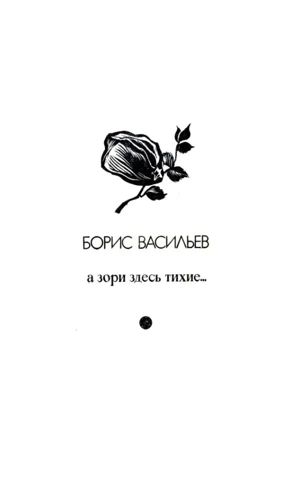 БОРИС ВАСИЛЬЕВ а зори здесь тихие 1 На 171м разъезде уцелело двенадцать - фото 17