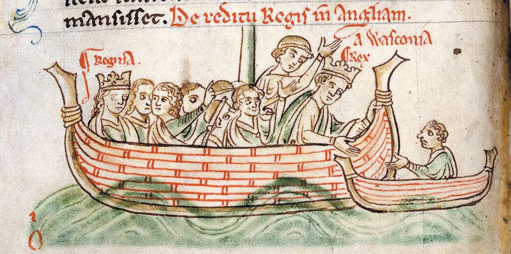 Возвращение короля Генриха III и Элеоноры Прованской из Гаскони в 1243 г - фото 8