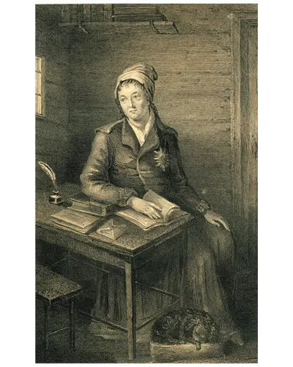 Княгиня Екатерина Романовна Дашкова в старости Гравюра 1840 г Коллекция - фото 24