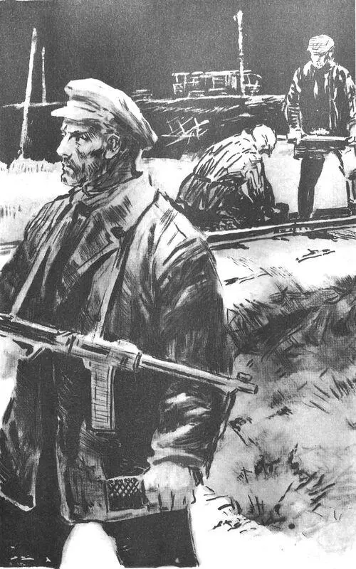 Мины с электровзрывателями и тол заложили в двух местах с таким расчетом чтобы - фото 9