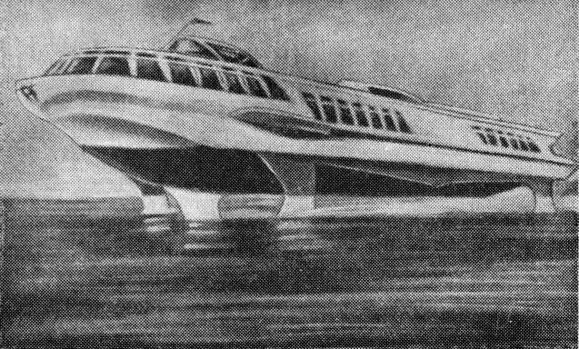 Теплоход на подводных крыльях типа Метеор В конце октября 1958 года - фото 28