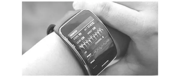 Рисунок 37 Дисплей Simband с электрокардиограммой ECG или EKG 139 В мире - фото 34