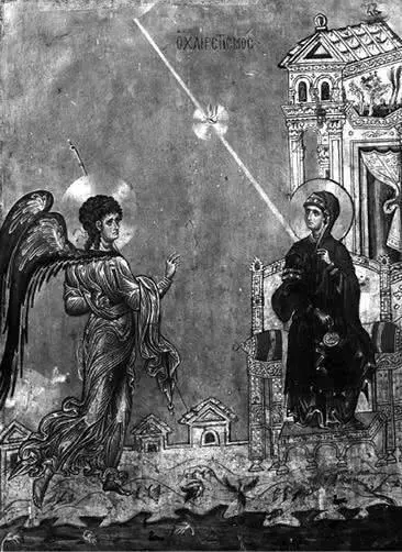210 XXV Благовещение Византия XII в Монастырь св Екатерины на Синае - фото 257