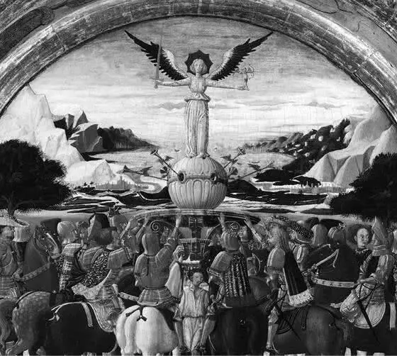 333 Джованни ди сер Джованни Гуиди Триумф Славы Флоренция Италия ок 1449 - фото 387