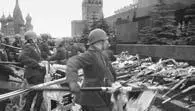 Парад Победы 9 мая 1945 г на Красной площади ПАРАД ПОБЕДЫпарад войск 24 июня - фото 162
