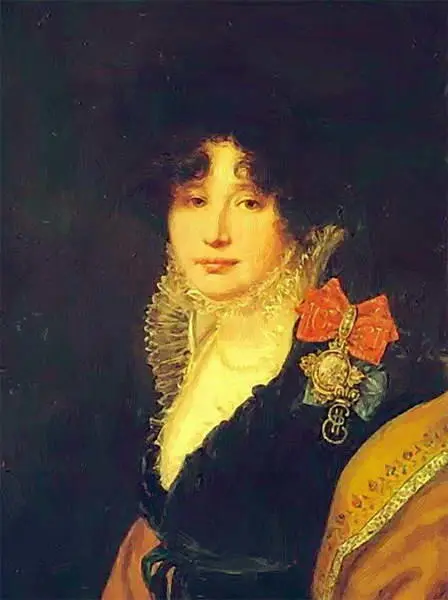Портрет А В Щербатовой 1808 Холст масло Ленинград Русский музей - фото 16