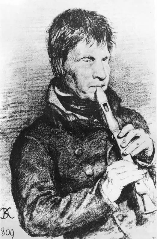 Слепой музыкант 1809 Бумага итальянский карандаш Русский музей Юпитер и - фото 28