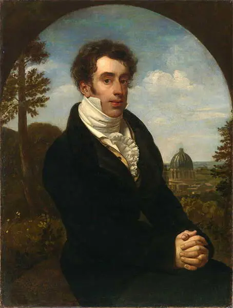 Портрет А М Голицына Около 1819 Холст масло Москва Третьяковская - фото 42