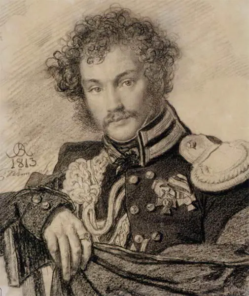Портрет М П Ланского 1813 Бумага итальянский карандаш Ленинград Русский - фото 54
