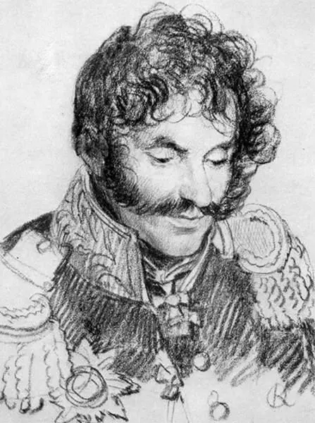 Портрет Е И Чаплица 1813 Бумага итальянский карандаш Москва - фото 56