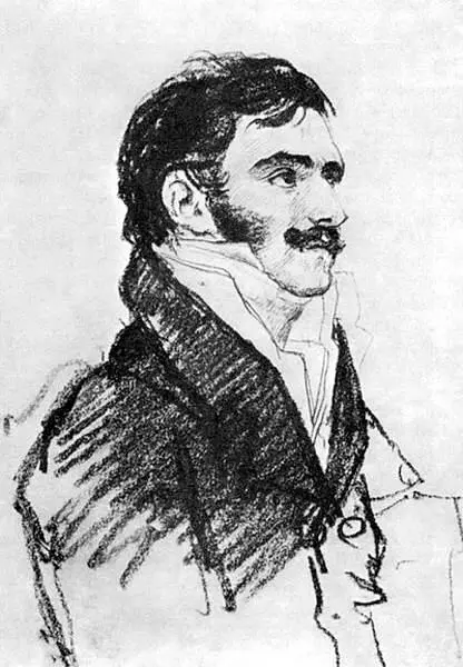 Портрет неизвестного 1813 Бумага итальянский карандаш Ленинград Русский - фото 60