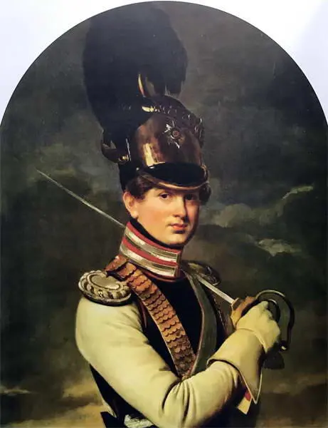 Портрет Н П Трубецкого 1826 Холст масло Москва Третьяковская галерея - фото 80