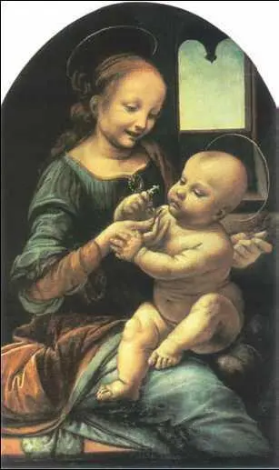 Леонардо да Винчи Мадонна Бенуа Ок 1478 г Государственный Эрмитаж - фото 22