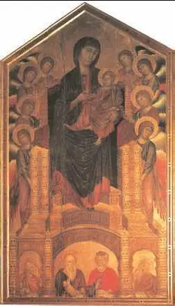 Чимабуэ Маэста 1270е гг Галерея Уффици Флоренция МЕÁНДРсм в ст - фото 99