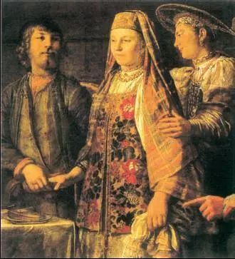 М Шибанов Празднество свадебного договора 1777 г Государственная - фото 323
