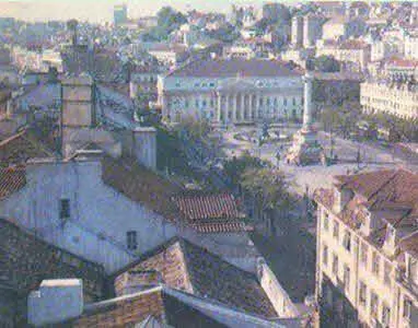 Площадь Россио Центр города крепость СанЖоржи Алфама древний ра - фото 32