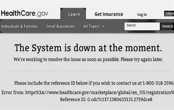 Илл 43 Маленькая проблема большого правительства крах сайта HealthCaregov в - фото 43
