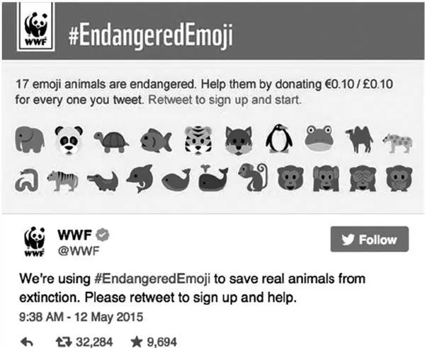 Источник wwwendangeredemojicom 2015 WWF Всемирный фонд природы ранее - фото 40