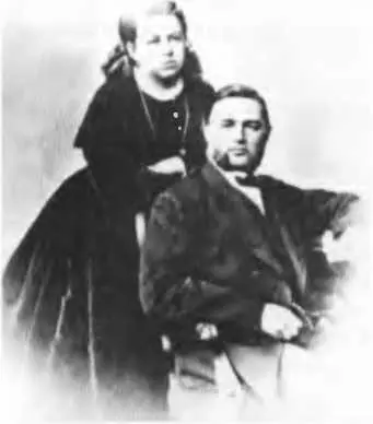 Родители Анна и Бернгард Струве Струве в центре с братьями 1872 А М - фото 3