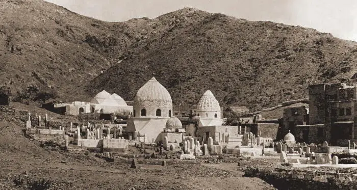 Историческое мекканское кладбище Джаннат альМуалла 1907 год В самом большом - фото 30