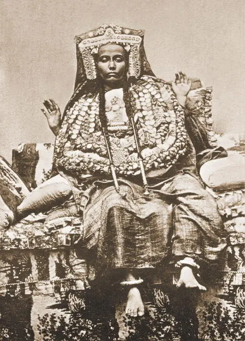 Мекканка в традиционном свадебном наряде Фото Христиана СнукХюргронье 1880е - фото 32
