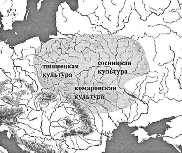 Комаровская культура О Тшинецкой культуре мы уже писали Это венедская - фото 31