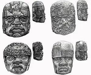 Рис 97 Голова 1 монумент 1 СанЛоренсо Высота 285 см El Rey царь - фото 82