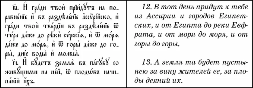 Стихи 12 й 13й А земля сделается пустыней и проч совершенно такое же - фото 84