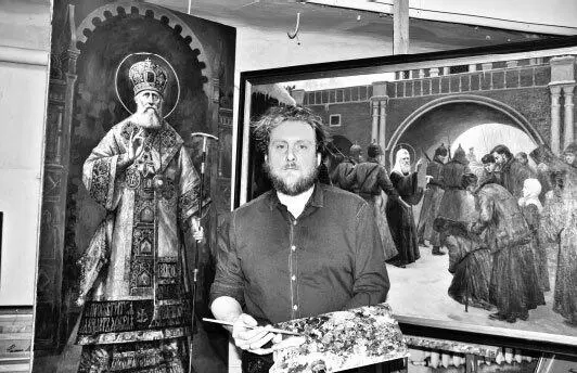 Художник Филипп Москвитин Оказалось что мы виделись в Москве 28 февраля 2014 - фото 107