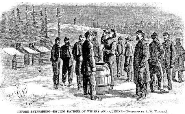 До Петербурга пайки из виски и хинина март 1865 Эти рисунки из Harpers - фото 13