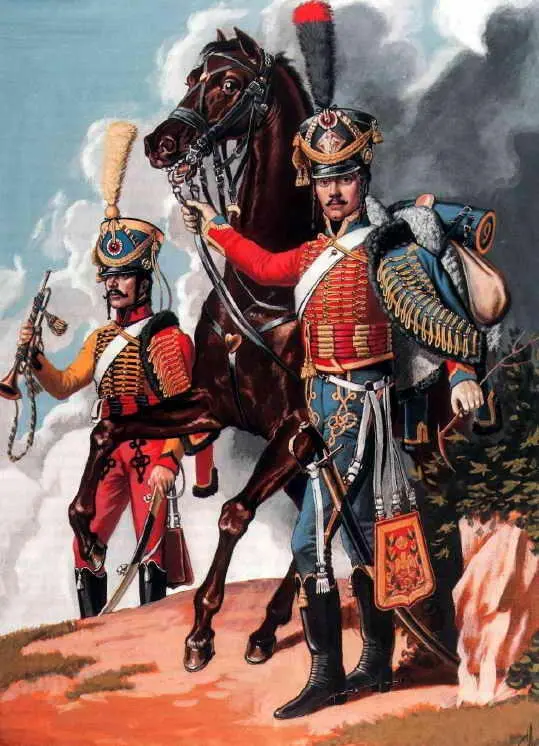 Планшет 18 Гусар и трубач 9го полка 18091812 гг Пояснения см Приложение - фото 56
