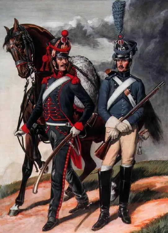 Планшет 24 Рядовой конной артиллерии 18101812 гг Рядовой батальона - фото 57