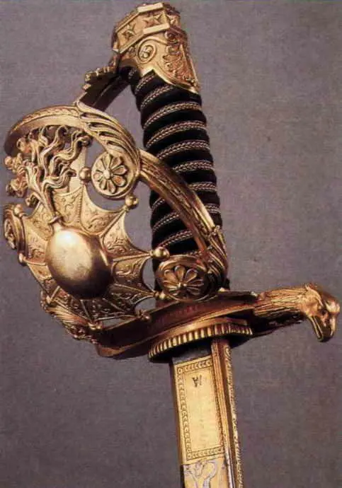 Парадный палаш гарда офицера гвардейских конных гренадер Tradition 50 - фото 82