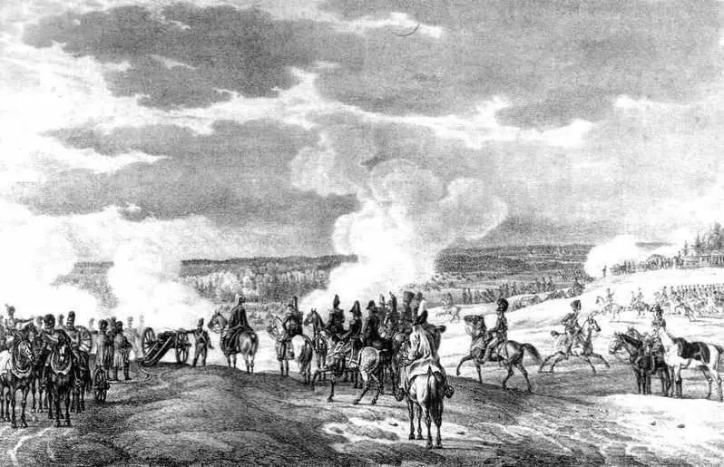 А Адам Утро 5 сентября 1812 г неподалеку от Москвыреки Баварская конная - фото 86