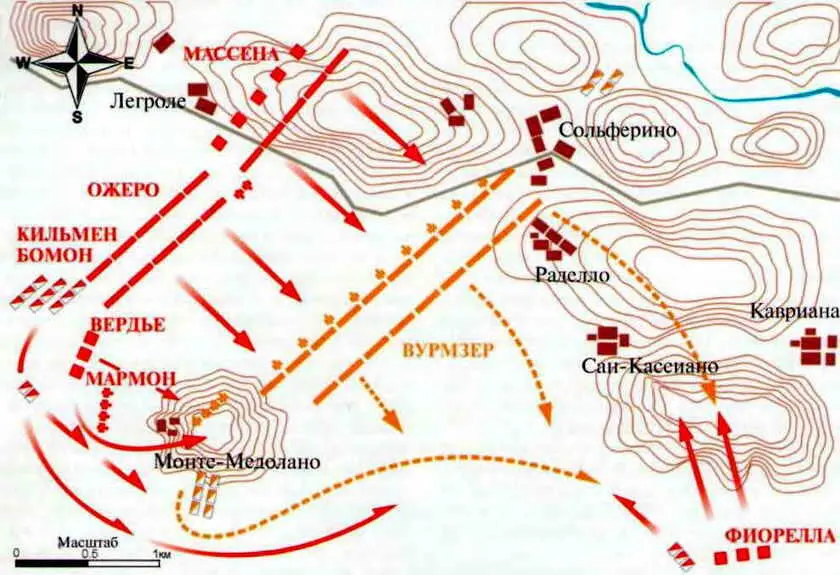 Битва при Кастильоне 5 августа 1796 г Таким образом со времени походов - фото 123